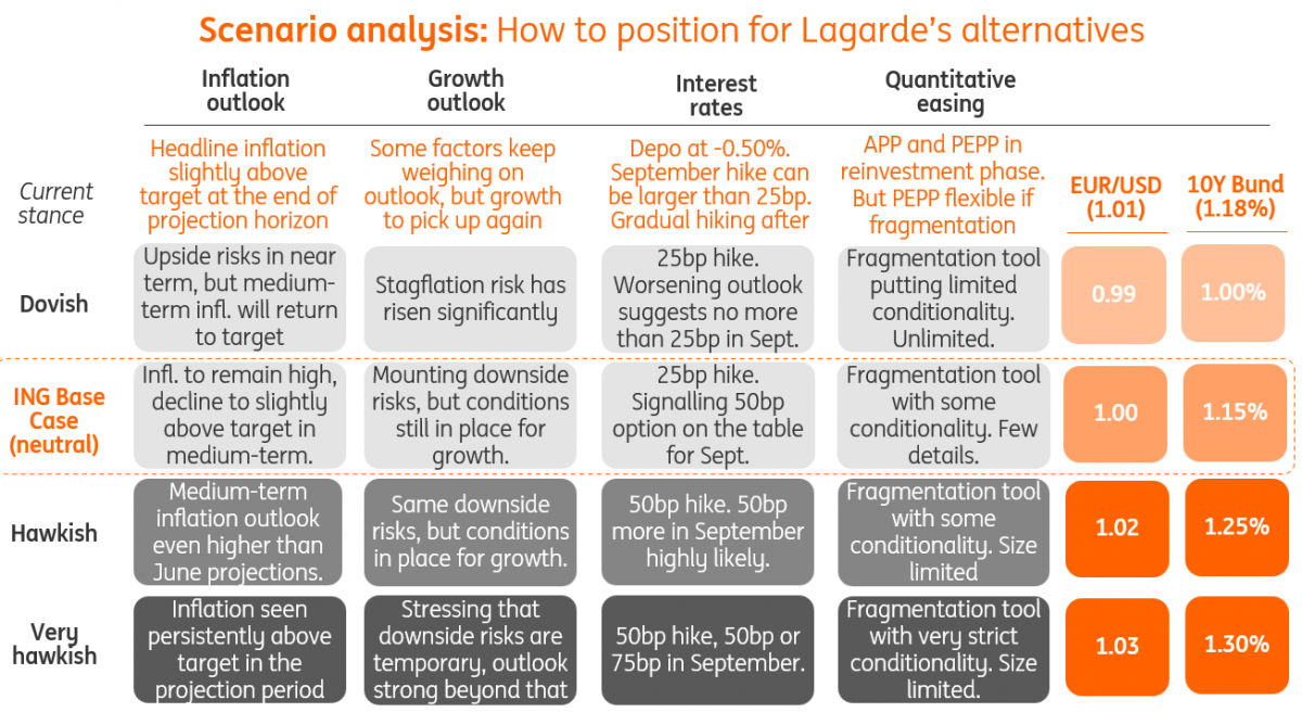 EUR & ECB crib sheet: Lifting the euro is a hard task | articles | ING