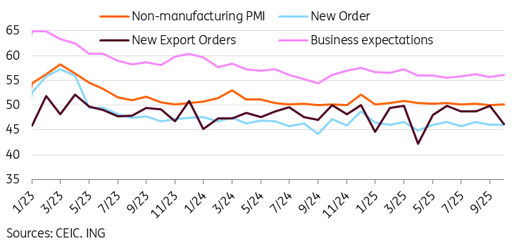 China's manufacturing PMI shows steeper-than-expected downturn | snaps |  ING Think