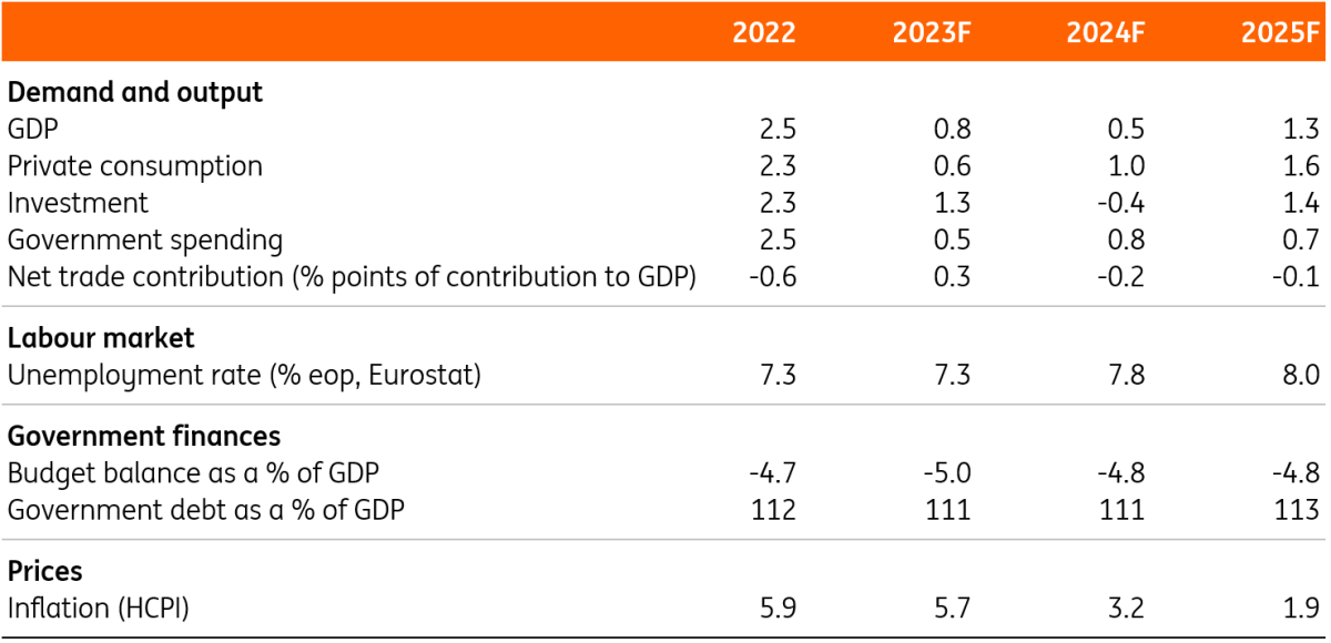 France: We’re expecting weak and below-consensus growth numbers