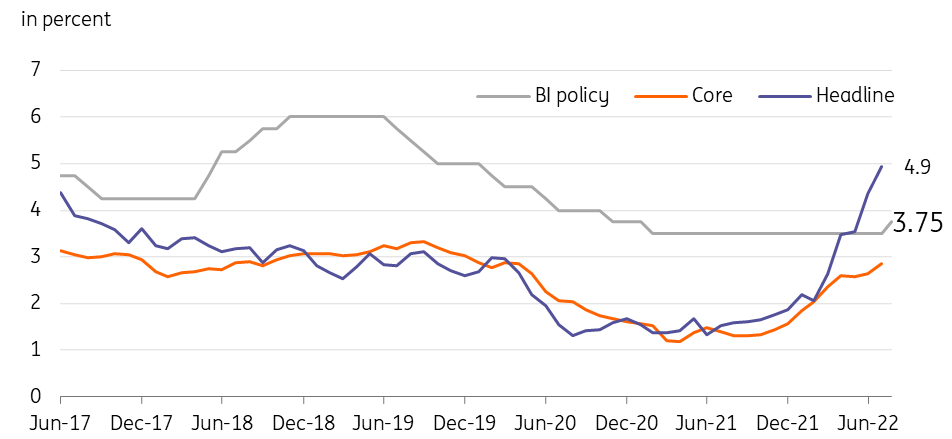 Indonesia’s Central Bank Surprises With Rate Hike | Snaps | ING Think