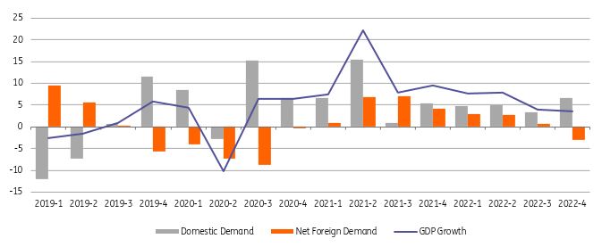 Turkey: fourth-quarter GDP growth driven by domestic demand | snaps ...