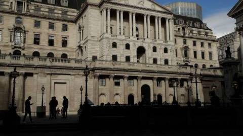 Bank of England, in the City of London