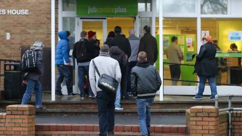 A Job Centre in Cambridge, UK