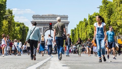 French economy shrank nearly a fifth in the first half of 2020