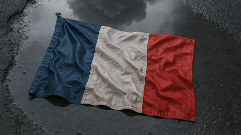French_flag_puddle