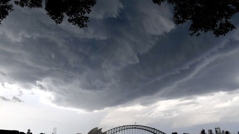 Cloudy Sydney Australia