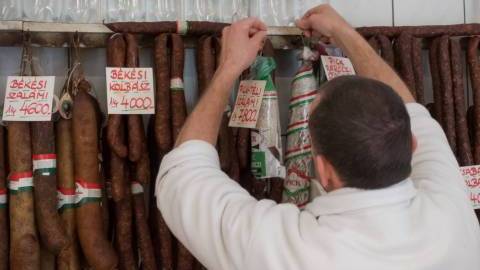 Inflation in Hungary is now at a level not seen since May 1996