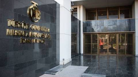 The building of Turkey's central bank in Ankara