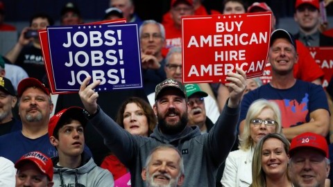 US job fears out in the open