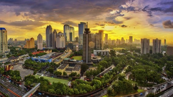 Jakarta, the capital of Indonesia Source: