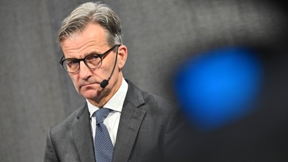 Sweden's Riksbank Governor Erik Thedeen