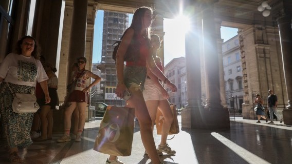 We see the Italian economy posting marginal growth rates over the second and third quarters, and picking up slightly in the fourth