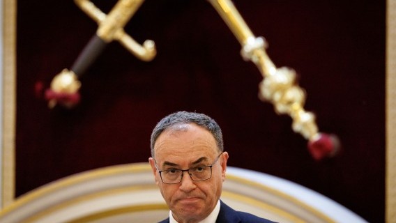 Does higher inflation or lower hiring matter more to the Bank of England? This dilemma is setting the stage for another contentious meeting. Pictured: Governor Andrew Bailey
