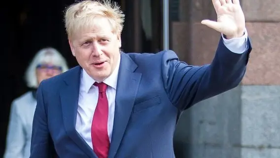 UK prime minister, Boris Johnson
