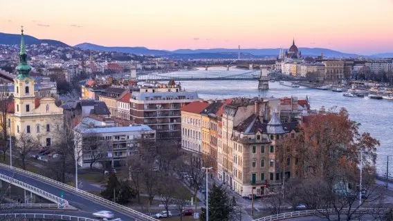 Budapest skyline