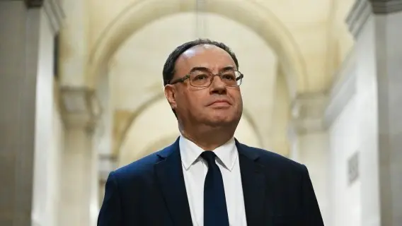 Governor of the Bank of England Andrew Bailey, London