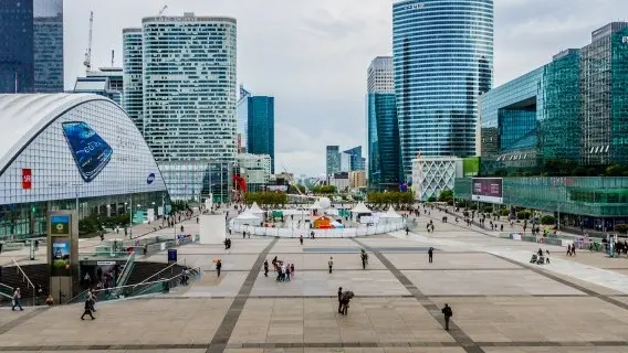 France's La Defense business district