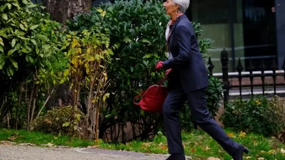 President of the European Central Bank (ECB) Christine Lagarde