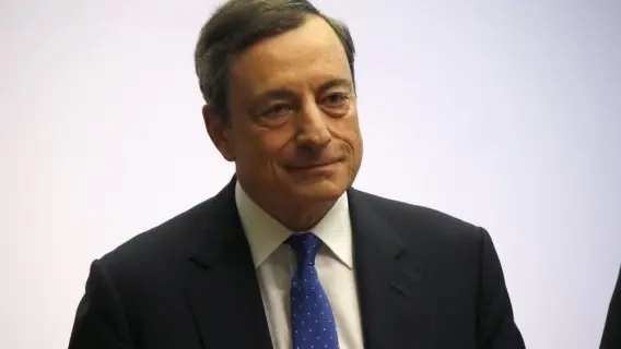 Mario Draghi Smiling