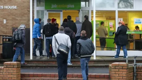 A Job Centre in Cambridge, UK