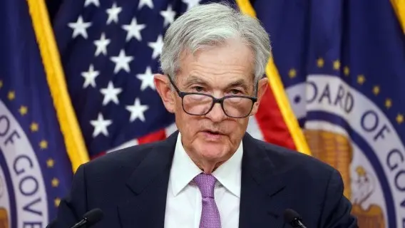 Fed Chair Jerome Powell. The Fed’s quantitative tightening has already reintroduced approximately US$2tr worth of Treasuries into the market