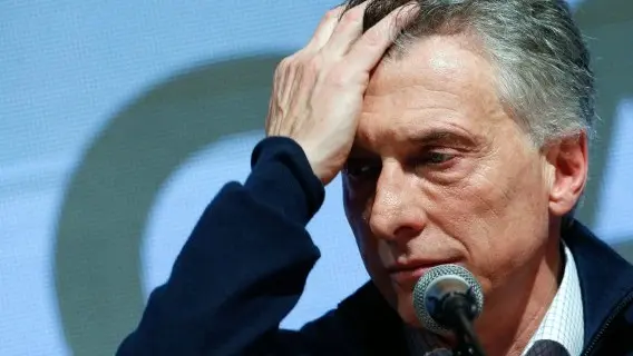 Argentinian President Mauricio Macri
