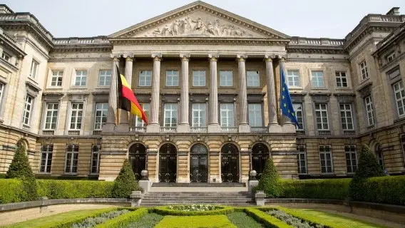 Belgium's Parliament building