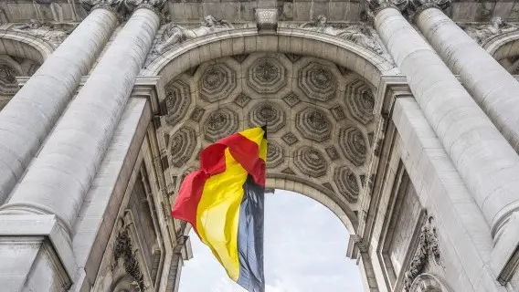 Belgium triumphal arch 207596443