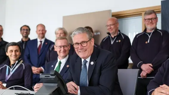 British Prime Minister Starmer announcing the UK-US trade deal