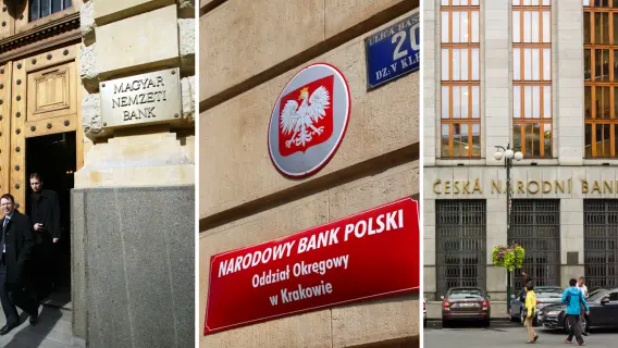 National Bank of Hungary, the National Bank of Poland and the Czech National Bank