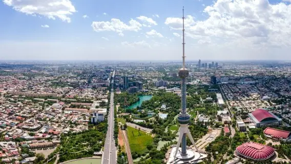 Tashkent, Uzbekistan, where the economy has been lifted by a bullish gold market