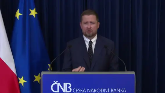 Czech National Bank Governor Ales Michl
