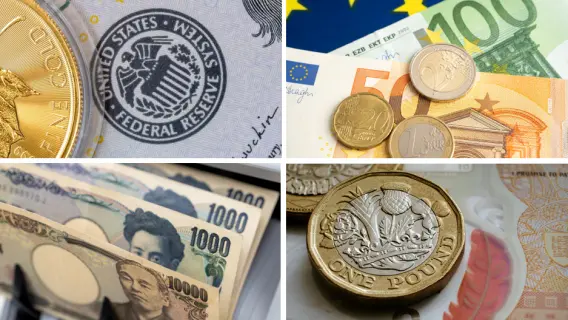 So far this year, we're expecting cuts from the Fed and the BoE, a pause for the ECB in its 'good place', and a summer rate hike from the BoJ