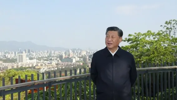 China Fujian Xi Jinping Inspection - 24 Mar 2021