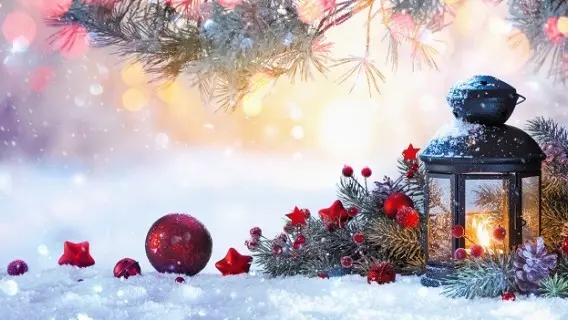 CHristmas scene