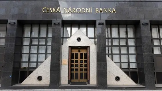 The Czech National Bank in Prague