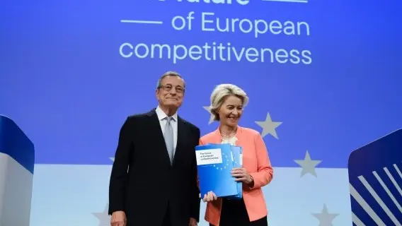 Mario Draghi's report highlighted that Europe's productivity growth lags behind the US's, particularly in high-tech sectors