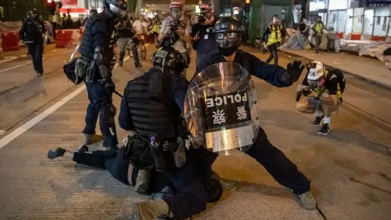 Anti-government protests continue in Hong Kong