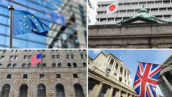 Montage for central banks