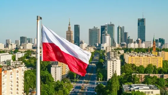 Economic activity in Poland rebounded in March as weather conditions normalised