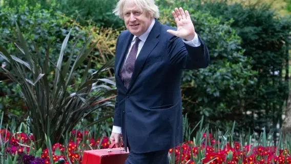 Boris Johnson in Downing Street, London, UK - 25 Mar 2021