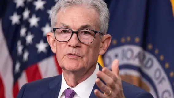 US Federal Reserve Chairman Jerome Powell