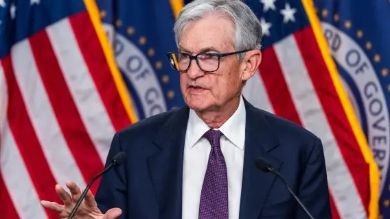 Fed Chair Jerome Powell's term is set to end on 15 May