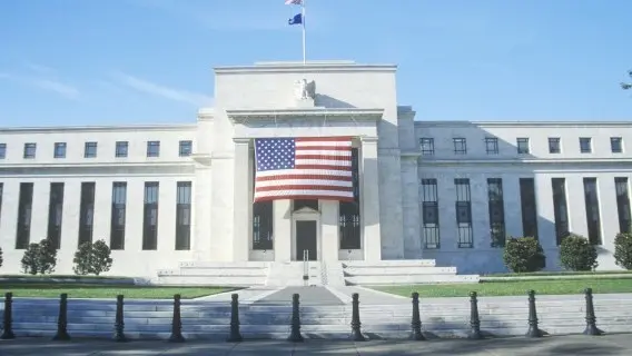 US Federal Reserve building in Washington, DC