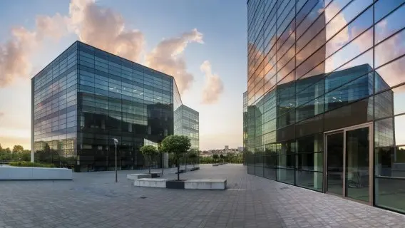 Commercial real estate woes are a concern as office vacancies and higher refinancing risks point to rising loan losses