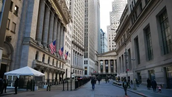 Wall Street, New York - March 2023