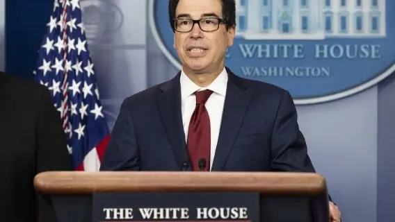 US Treasury Secretary, Steve Mnuchin