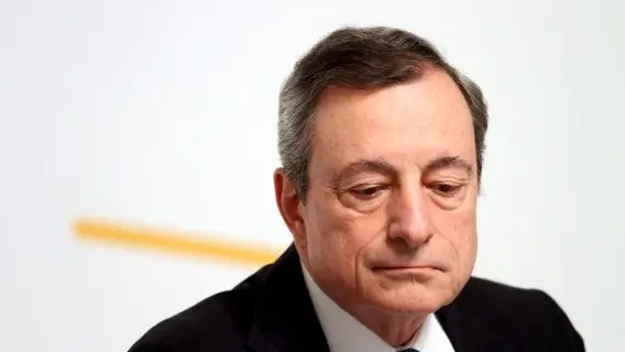 Mario Draghi's term as ECB President ends on October 31st