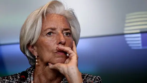 Christine Lagarde, president of the European Central Bank