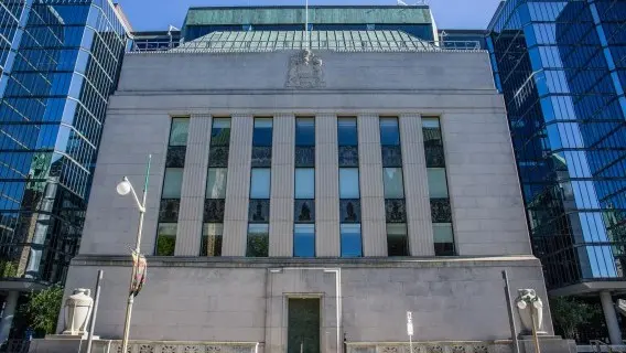 Bank of Canada building in Ottawa